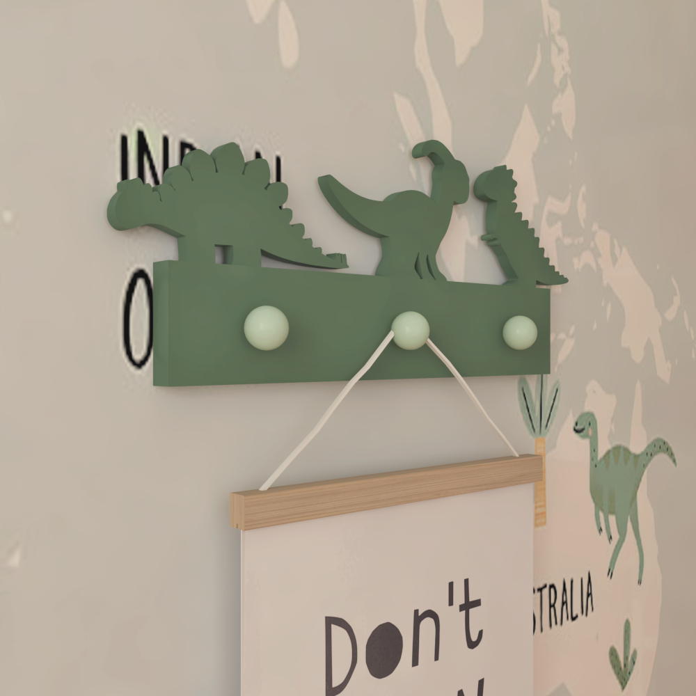 Dino Duvar Askısı